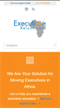 Mobile Screenshot of executiverelocationsafrica.com